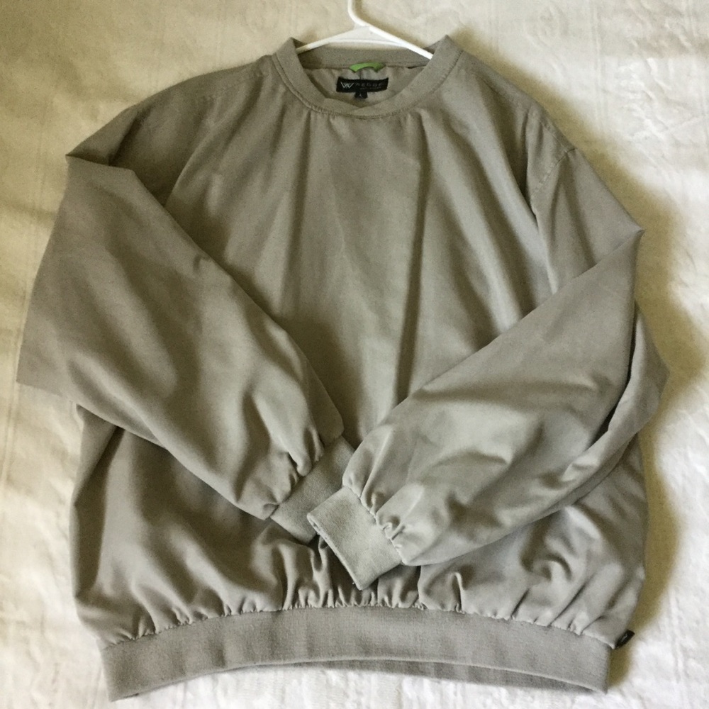Tan Green Sweatshirt